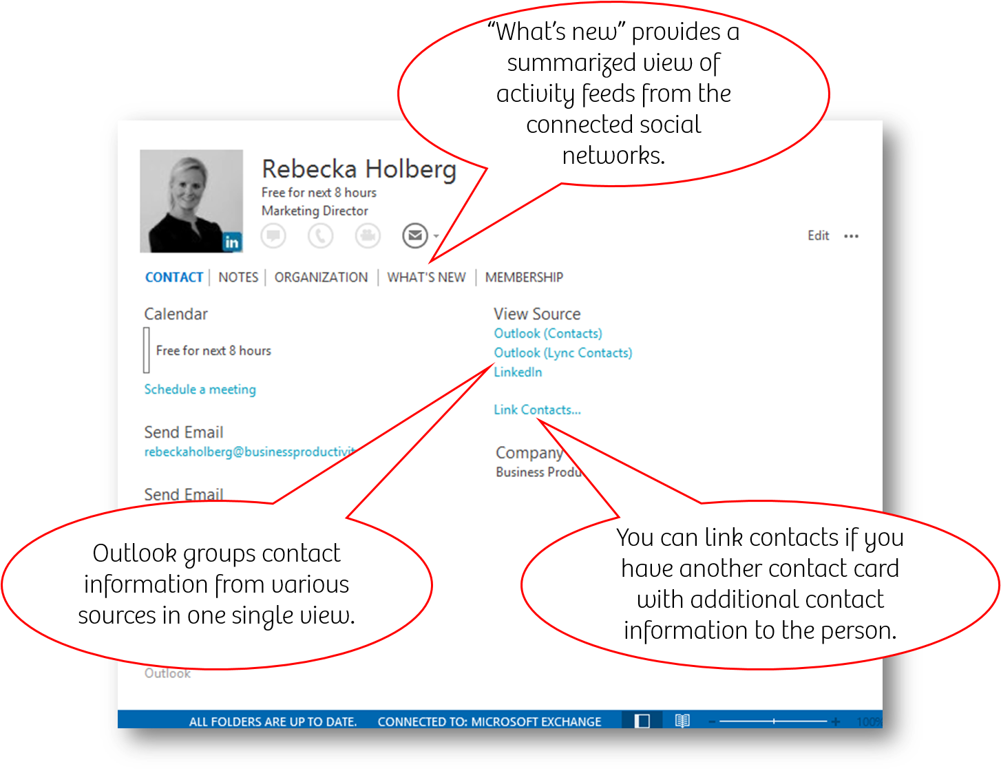 Business Card View In Outlook For Mac