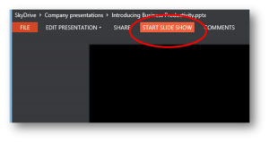 Review the presentation