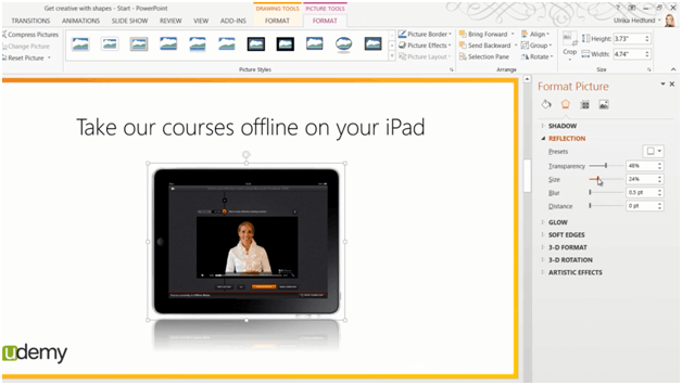 Get creative with shapes in PowerPoint 2013