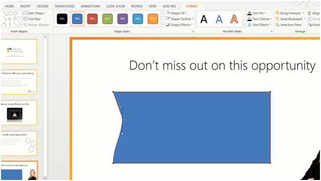 Get creative with shapes in PowerPoint 2013
