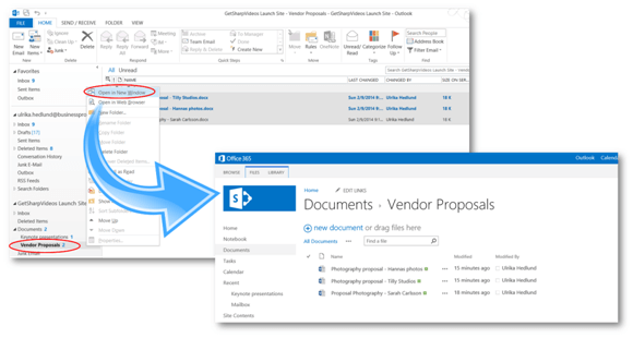 How to effectively use a Site Mailbox in SharePoint 2013 