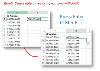 How to use Flash Fill in Excel 2013 