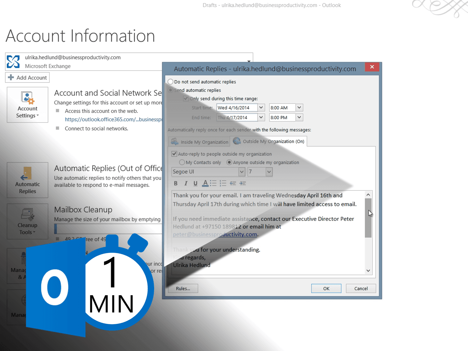 how-to-send-automatic-replies-in-outlook-2013