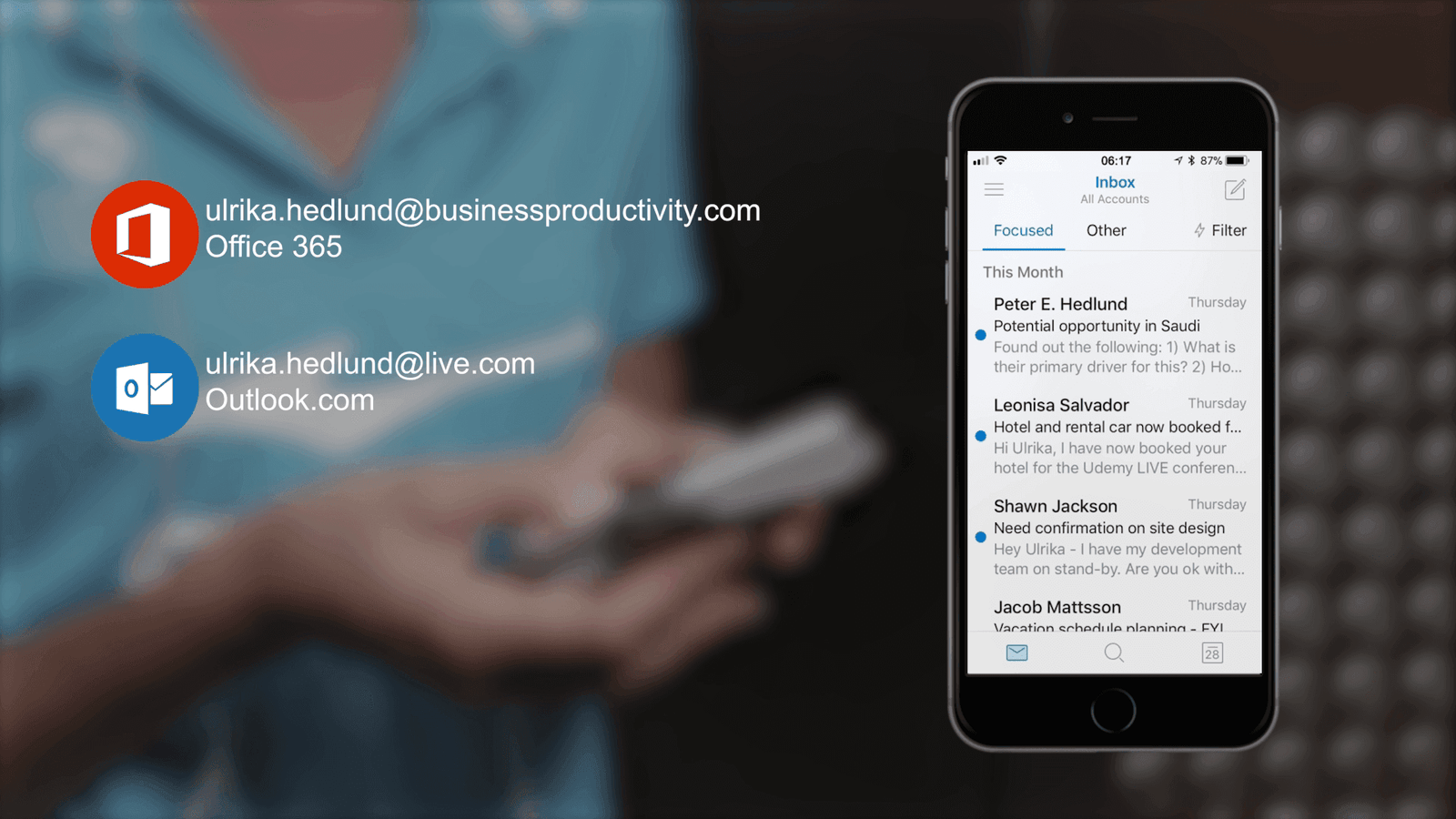 How To Effectively Use Outlook Video Tutorial By Business Productivity